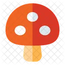 Mushroom Fungi Organic Icon