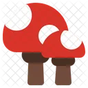 Mushrooms Spores Fall Symbol