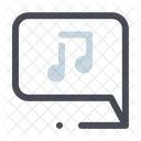 Music Chat Communication Icon