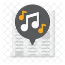 Music Journalism Music Note Music Report Icon