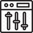 Sound Level Amplifier Musis Mixer Icon