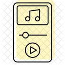 Music Player Color Shadow Line Icon Icon