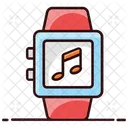 Music Watch Sound Track Watch Smartwatch Icon