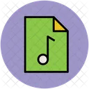 Musical Datei Playlist Symbol