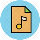 Musical Datei Playlist Symbol