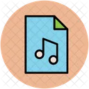 Musical Datei Playlist Symbol