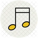 Musical Hinweis Zeichen Symbol