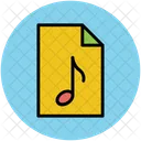 Musical Datei Playlist Symbol