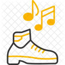 Musical Shoe Tap Music Icon