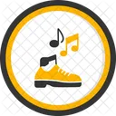 Musical Shoe Tap Music Icon