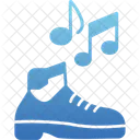 Musical Shoe Tap Music Icon