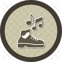 Musical Shoe Tap Music Icon