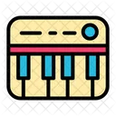 Musical Keyboard Piano Musical Instrument Icon