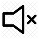 Volume Mute Sound Icon