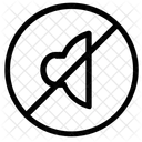 Block Volume Mute Icon