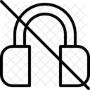 헤드폰 헤드셋 오디오 아이콘