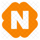 N Alphabet Letter Symbol