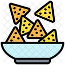 Nachos Mexican Cheesy Icon