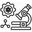 Nanoscale Manufacturing Microscope Molecular Fabrication Icon