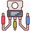 Nanoscale Transistor Transistor Instrument Icon