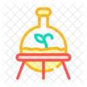 Laboratory Growth Plant Icon