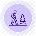 Nature Walk Outdoor Icon