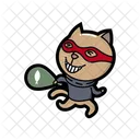 Cat Vector Thief Icon