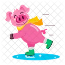 Pigs Stickers Cute Swine Cute Hog Icon