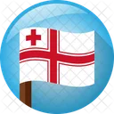 Naval Ensign Of Tonga  Icon