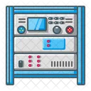 Naval Radio Military Communication Icon