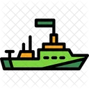 Naval Ship Warship Navy Vessel Icon