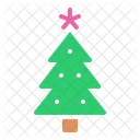 Navidad Arbol Nuevo Icono