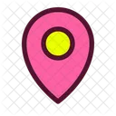 Location Navigation Pin Icon