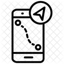 Navigational Application Map Location Pin Location Icon