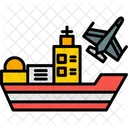 Navy Ship Marine Ship Icon