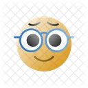 Nerdy Face Emotion Icon