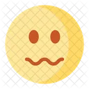 Confused Unsecure Nervous Icon