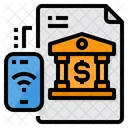 Net Banking Document  Icon