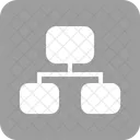 Network Alogorithm Flowchart Icon