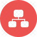 Network Alogorithm Flowchart Icon