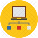 Network Interlink Hierarchy Icon