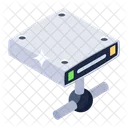 Network Server Server Hosting Data Infrastructure Icon