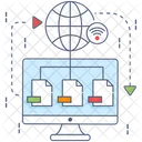 Data Server Network Sql Database Icône