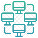 Netzwerke Kommunikation Verbindung Symbol