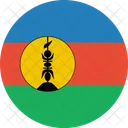 Neukaledonien Flagge Symbol