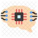 Neural Thinking Cognitive Icon