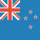 Neuseeland Flagge Symbol