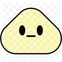 Neutral Emoji Emoticon Icono