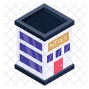 News Office News Department Building Icon