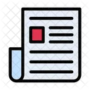 News Paper Press Icon